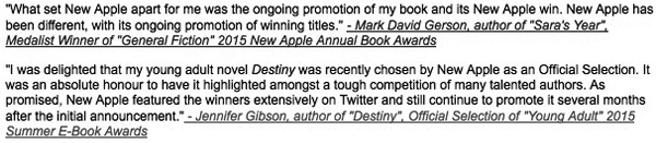 Winners Testimonials